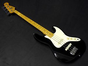 Fender USA 1983 Standard Jazz Bass Black w/hard case Free shipping Bass #X807