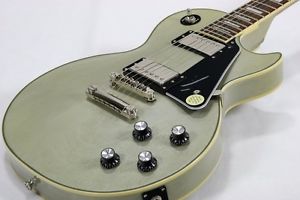 Epiphone Limited Edition Les Paul Custom Pro TV Silver Used  Guitar  F/S EMS