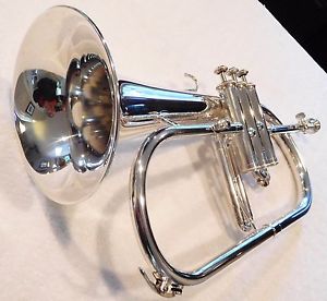 Yamaha YFH631 Professional Flugelhorn- Rare Silver Model- For Trumpet Players