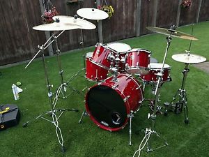 Yamaha Oak Custom 6 piece, zildian A Custom, DW 5000