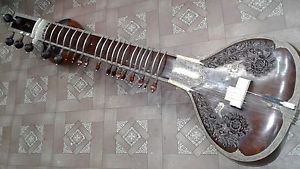 VINTAGE PROFESSIONAL Amazing SITAR,made by most renowned sitar maker,Naskar&co.