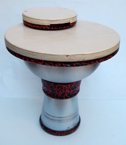 Cajon djembé stickydrums super basse -real snare  + vidéo démo