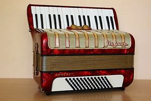 Accordion Hohner Concerto II 72 bass Akkordeon Fisarmonica + Case Free Shipping!