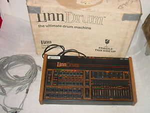80'S LINN DRUM MACHINE  ESTATE FIND LOOKS GREAT W/ BOX LINNDRUM PROFESSIONAL