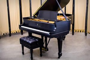 1928 Steinway Model L Grand Piano | Fully Rebuilt - Satin Ebony Finish