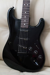 Upgraded Fender American Eric Clapton Stratocaster/Strat Blackie w/Rosewood Neck