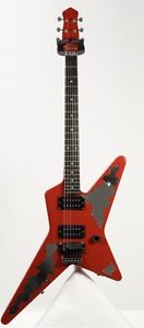 NO BRAND Random Star Type Red soft case Free shipping Guiter From JAPAN