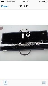 VINTAGE SILVER KING CLARINET STERLING BELL
