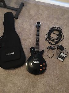 Line 6 JTV-59 James Tyler Variax Electric Guitar Black ***BUNDLE PACKAGE***