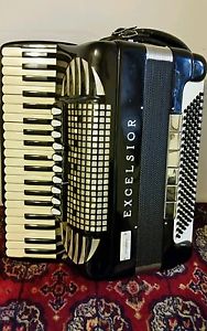 accordion excelsior/4/5/Hand.made.reeds double tone.chamber excondition