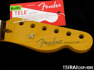 2016 Fender American Standard Telecaster Tele NECK USA Limited FIGURED Nitro