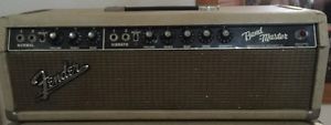 1964 Fender Bandmaster Amp Head, Blonde, Vintage, Excellent