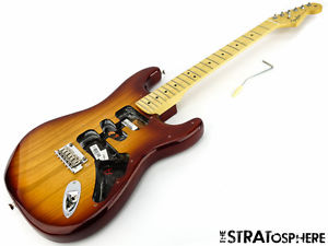 Fender American Standard Strat BODY HARDWARE NECK + TUNERS Stratocaster Sienna