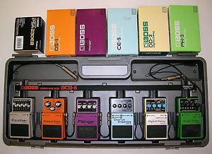 BOSS BCB-6 Box Phaser PH-3 Delay DD-3 Chorus CE-5 Flanger BF-2 Dist DS-1 EQ GE-7