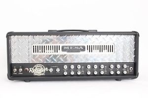 2006 Mesa Boogie Dual Rectifier 100w Solo Head Tube Head Amplifier w/footswitch