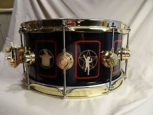 DW Peart Rush R40 snare 6.5 x 14 maple VLT (#104 of 250)