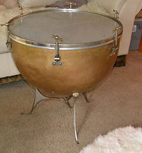 Vintage Leedy Timpani 26" Copper Bowl Kettle Drum