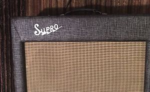 1962 Vintage Supro tube amp model 1696tn by Valco, 1696 tn