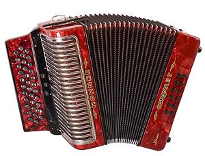 NEW Hohner CXIIFR Corona II T Extreme 3 Switch Accordion Red Pearl FBbEb Fa