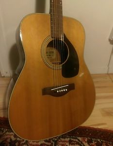 Yamaha Fg 180 mij pre red label 1966-7 Neck reset and refretted+++