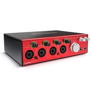 Focusrite Clarett 4 Pre 18 In x 8 Studio Thunderbolt Interfaccia Audio