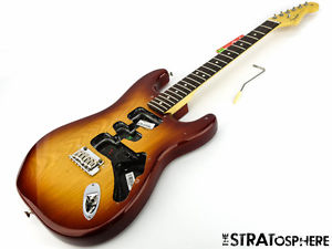 Fender American Standard Strat BODY HARDWARE NECK TUNERS Stratocaster Sienna Ash