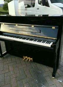 winchester polyester upright black piano