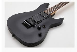 SCHECTER Damien 6 FR Satin black w/soft case F/S Guiter Bass From JAPAN #Q16