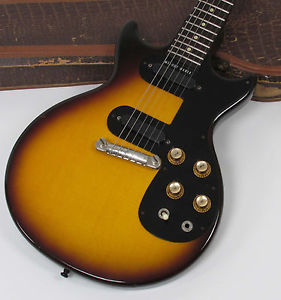 1962 Gibson Melody Maker Double Pickup Sunburst Finish with Case
