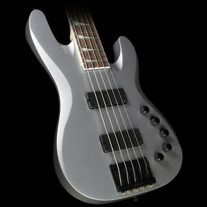 Jackson Dave Ellefson CBX V Signature 5-String Electric Bass Guitar Quicksilver
