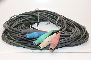 Generico  Cam Lok  250 VDC 600 Volt SC 2 AWG CABLE 315 AMP 50ft FREE SHIPPING