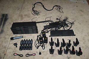 Lot of (10x) Sennheiser EM100 Diversity Receiver SKP500 Plug On Transmitter +++