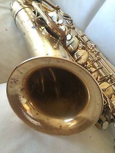 Yamaha Yts 82z Unlacquered Tenor Sax - Very Clean. G1 Neck!