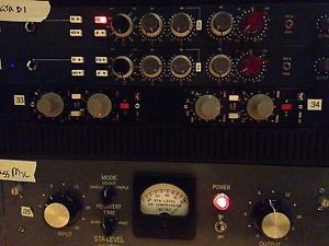 Vintage Pair Melcor Gme-20 Discrete Equalizer Rack Recapped Excellent