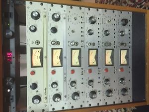 6 Scully 280 Mic Preamps With Custom Power Supply