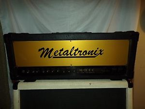 Vintage Metaltronix M-1000 All Tube 100 Watt Head Designed by Lee Jackson USA