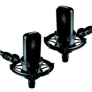 Audio Technica AT-4040 2 Pack - Studio Condenser Microphone