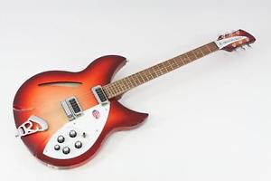 Free Shipping Rickenbacker 330 2014 Fireglo Electric Guitar