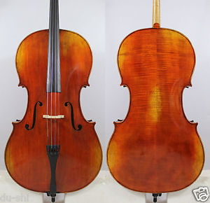 Special Offer！ Antonio Stradivari 4/4 Cello Copy #9725 "All European Wood"