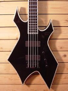 B.C.Rich NJ Deluxe Warlock BASS 5string Electric Guitar Free Shipping