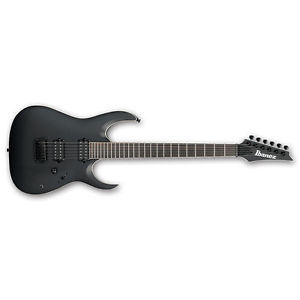 Ibanez RGAIR6 Iron Label RGA Solid Body Electric Guitar Black Flat RGAIR6BKF