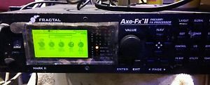 AXE FX 2 MARK 2 FROM HOME STUDIO, LOADED WITH ERG TONES, FREE SHIPPING W/BIN!