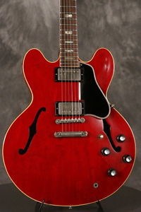 1963 Gibson ES-335 brilliant CHERRY w/one PAF!!! original STOP TAIL!!!