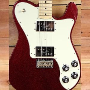 FENDER 72 DELUXE TELECASTER FSR Red Flake Sparkle Mint 2012 Tele Guitar