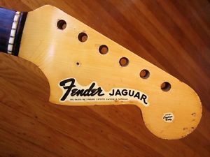 1964 Fender Jaguar w/matching headstock per-CBS guitar neck maple/rosewood