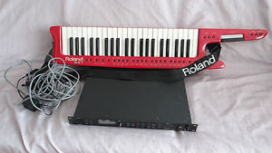 Roland AX-1 Keytar + Yamaha TG55