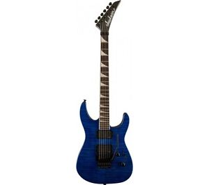 Jackson X Series Soloist™ SLXFMG, Rosewood Fingerboard, Transparent Blue