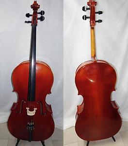 4/4 Benedikt Lang Cello Amazing Tone VG Condition Solid Maple Serviced