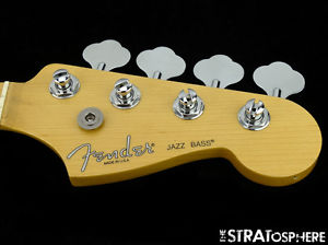 Fender USA Custom Shop Classic Jazz Bass NECK + TUNERS Modern "C" Shape, Maple
