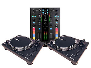 2 MIXARS STA HIGH TORQUE DIR. DRIVE TURNTABLES + MIXARS DUO MIXER Auth. Dealer